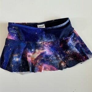 Lands End Galaxy Swim Skirt Size 7